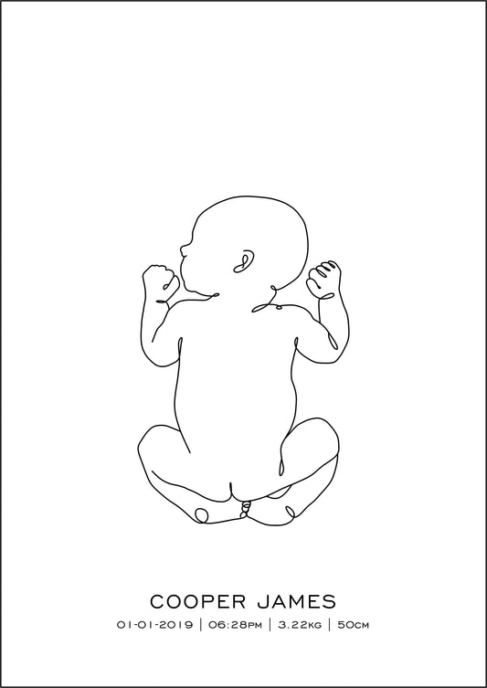 Newborn Birth Prints