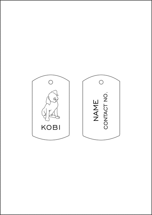 Dog ID Tag